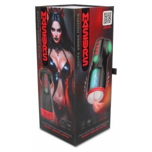 Raven Masturbator Automat Reîncărcabil cu Sucțiune și Vibrații Negru Thumb 8