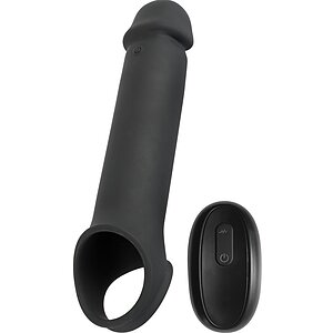 Rebel Extensie +8 cm, 10 Moduri Vibrație, Reîncărcabil Negru