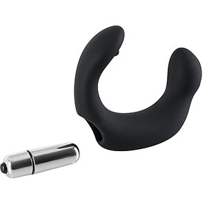 Rebel Prostate Stimulator Negru Silicon Thumb 6