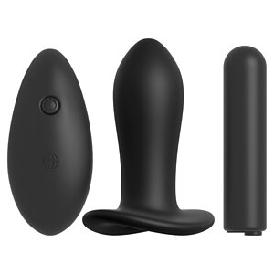Remote Control Fantasy Panty Negru S-L Thumb 1