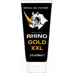 Gel Rhino Gold XXL pentru Mărirea Penisului 59 ml