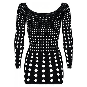 Rochie Obsessive Rocker Negru S-L Thumb 1
