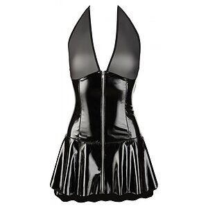 Rochie Black Level Vinyl Negru S Thumb 2