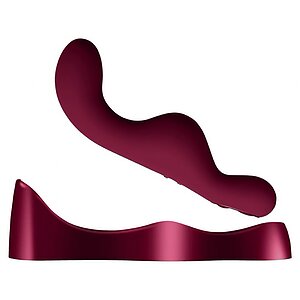 Rocks-Off Ruby Glow Blush — 2 Motoare, USB Reîncărcabil Vişiniu Thumb 2