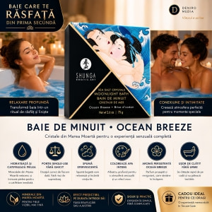 Sare de Baie Shunga Crystal cu Aromă Oceanică 75g