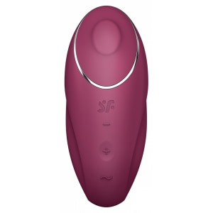 Satisfyer Tap Climax 1 Roșu 11 Vibrații + 11 Tapping