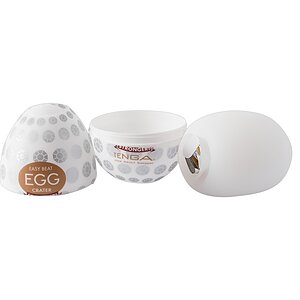 Set 6 Masturbatoare Egg Variety 2 Alb Thumb 1