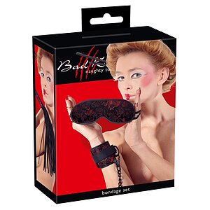 Set Bondage Erotic Asia Negru