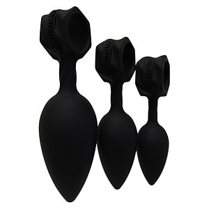 Set Anal Plug Training Bathmate Negru Thumb 1