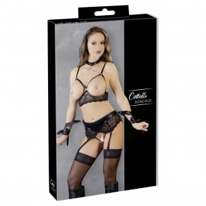 Set Cottelli Collection Riley Negru M
