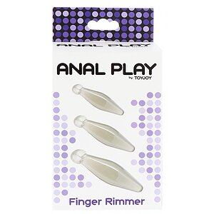 Set Finger Rimmer 3 buc Transparent Thumb 1