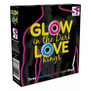 Set Inele Love Glow In The Dark Multicolor Thumb 1