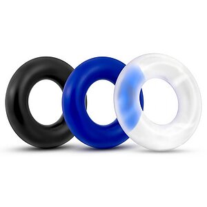 Set Inele Penis X-Basic Donut Rings pentru Erecție 3 buc