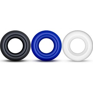 Set Inele Penis X-Basic Donut Rings pentru Erecție 3 buc