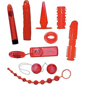 Set Jucării Erotice Red Roses Roșu