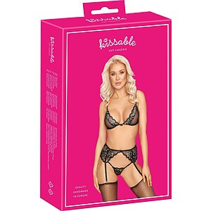 Set Kissable Evelyn Negru S-M
