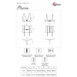 Set LivCo Mepiria Negru S-M