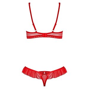 Set Obsessive 827-SET Rosu S-M Thumb 1