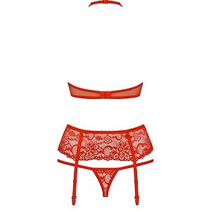 Set Obsessive 838-SEG Rosu L-XL Thumb 1