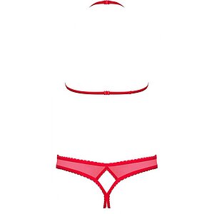 Set Obsessive 870-SEC Rosu L-XL Thumb 1