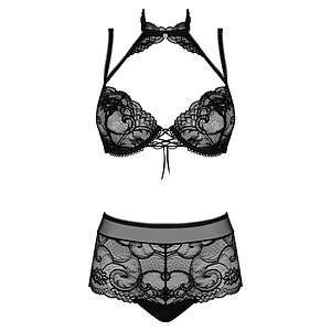 Set Obsessive Elizenes Negru L-XL