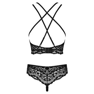 Set Obsessive Giully Negru L-XL