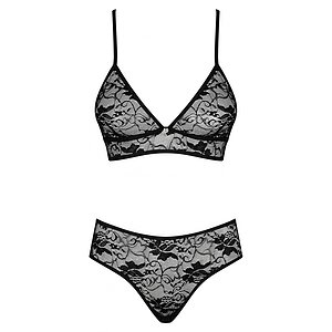 Set Obsessive Kokietta Negru L-XL