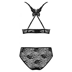 Set Obsessive Kokietta Negru L-XL