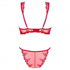 Set Obsessive Lonesia Roșu L-XL