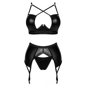 Set Obsessive Norides 3 Piese Negru M-L