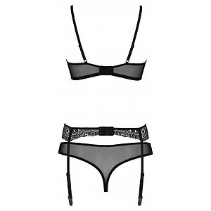 Set Passion Eco Zinnia Negru L-XL