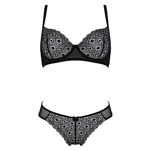 Set Passion Eco Zzinnia Negru L-XL