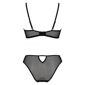 Set Passion Eco Zzinnia Negru L-XL