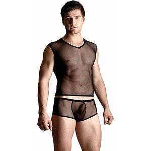 Set Bluză Și Chilot Negru M-L