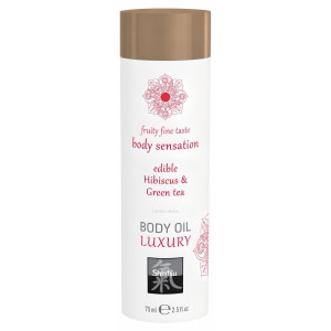 Shiatsu Ulei Comestibil Hibiscus și Ceai Verde 75 ml