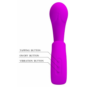 Vibrator Sibel pentru Punctul G cu Vibrații și Pulsare