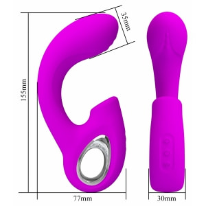 Vibrator Sibel pentru Punctul G cu Vibrații și Pulsare