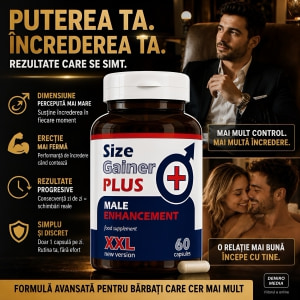 Pastile Mărire Penis Size Gainer Plus 60capsule Thumb 1