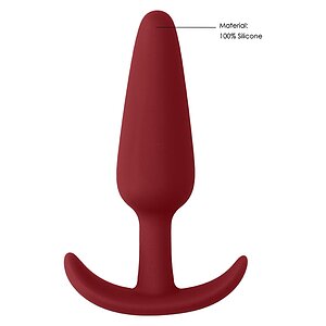 Slim Anal Plug Shots Roșu