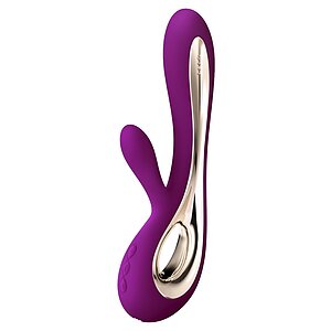 Vibrator Rabbit Lelo Soraya 2 cu Două Motoare Mov