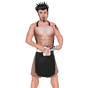 Șorț Apron Chef Penis Thumb 2