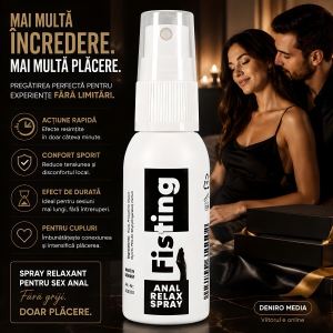 Spray Anal Distracție Cu Pumnul Relax 30 ml Thumb 3
