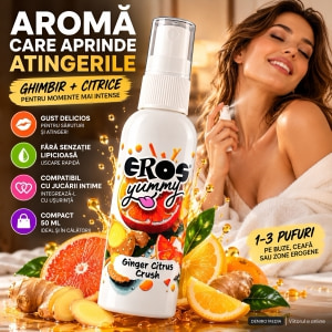 Spray Aromat Ginger Citrus Crush pentru Preludiu 50 ml