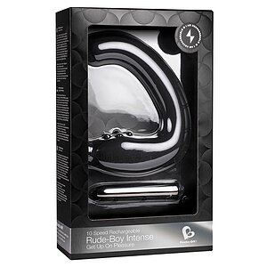 Stimulator Prostata Rude-Boy Intense Negru Thumb 1