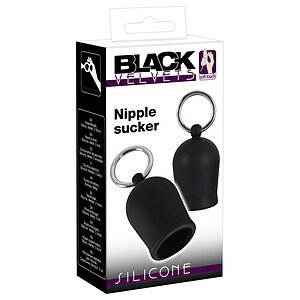 Stimulator Sfârcuri Suckers Negru Thumb 2