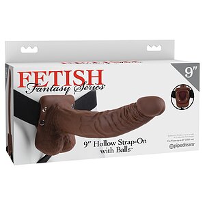 Strap-On 9 Inch Hollow Balls Maro Thumb 3