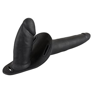 Strap On Dublu Negru Thumb 1