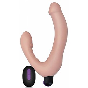 Strap-On Dublu Joy pentru Stimularea Punctului G