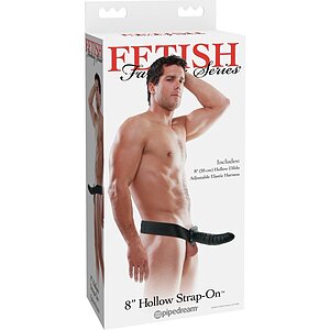 Strap On Fetish Fantasy 20cm Negru Thumb 4