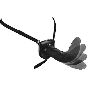 Strap-On Posable Partner Negru Thumb 1